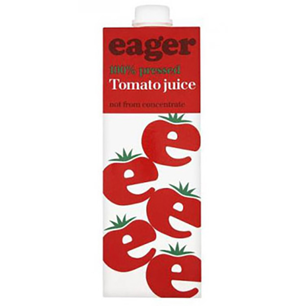 EAGER TOMATO JUICE 1Lx8